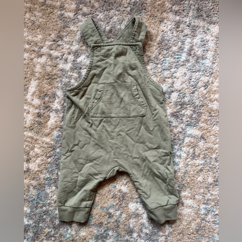 H&M Green Overalls Size 6 Months